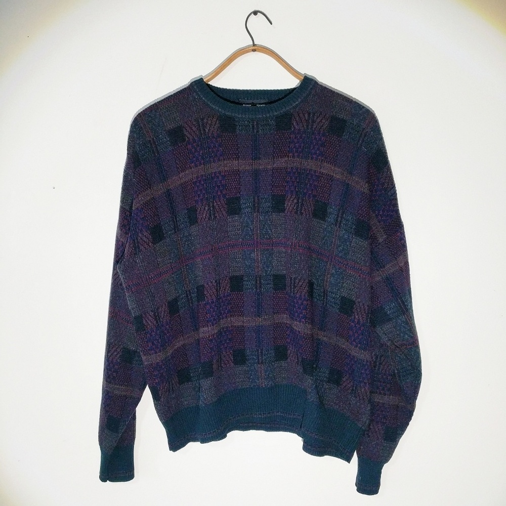 Vintage Italian Wool 80s Retro Bill Cosby Sweater